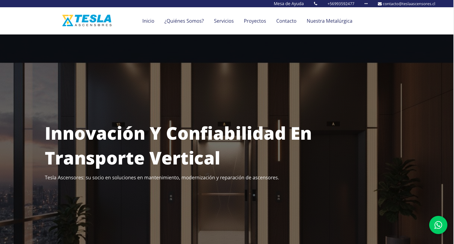 Tesla Asensores screenshot